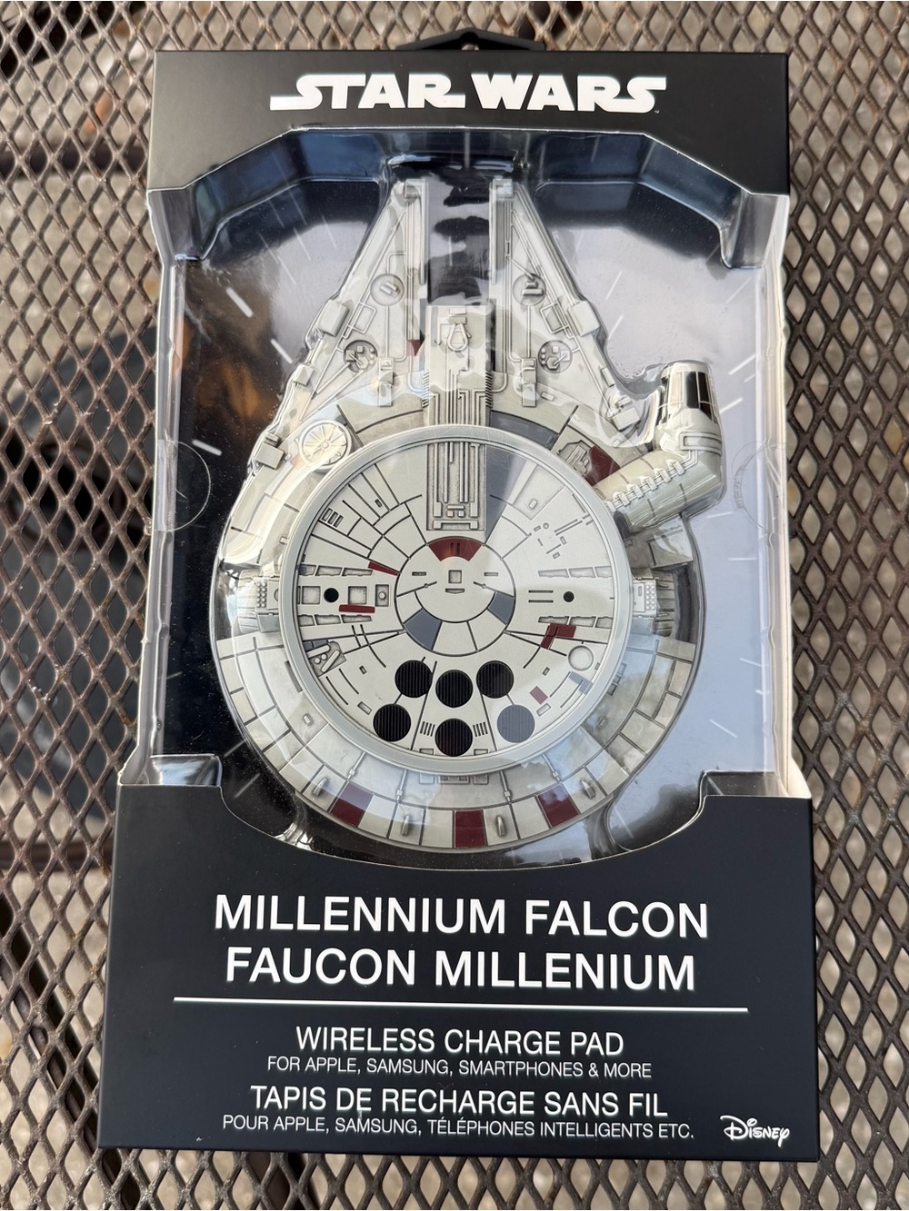 Disney Star Wars Millennium Falcon Wireless Charging Pad Sealed New NIB